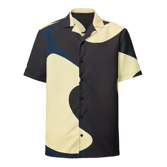 DMV 0421 Retro Art Unisex button shirt