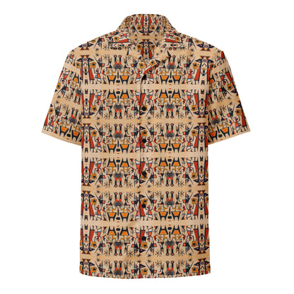 DMV 0509 Classic Boho Unisex button shirt