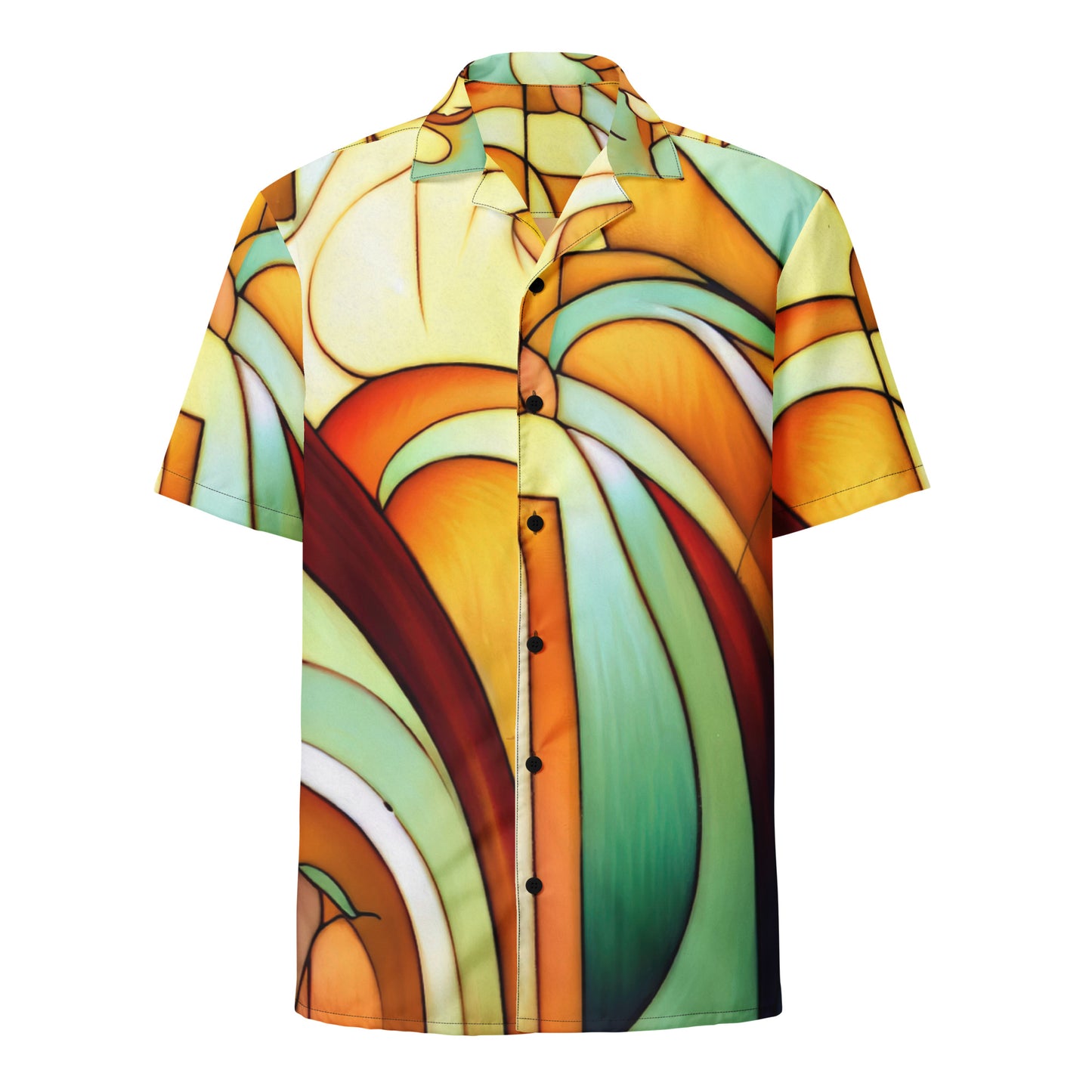 DMV 1038 Abstract Art Unisex button shirt