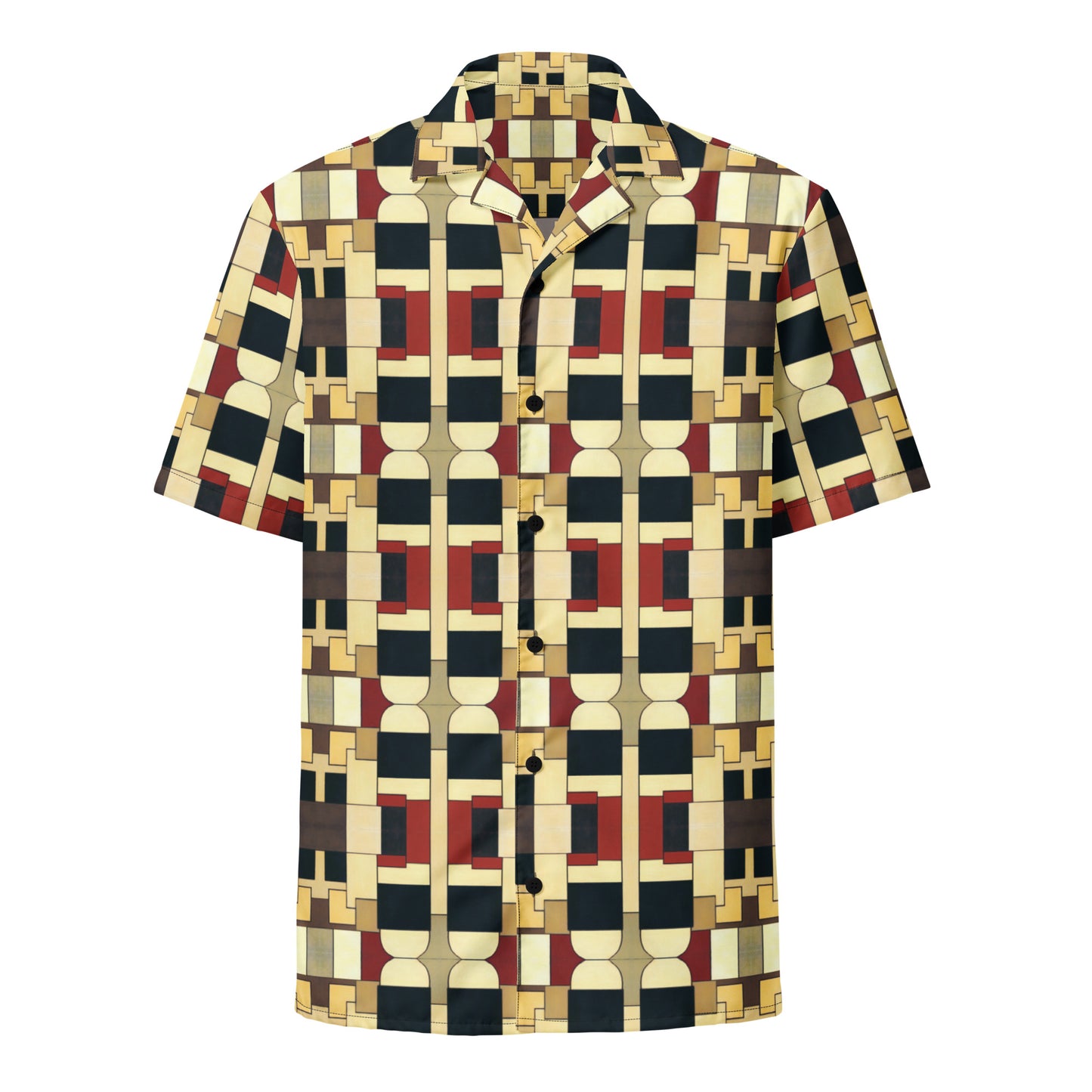 DMV 1309 Geo Boho Unisex button shirt