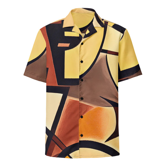 DMV 0672 Abstract Art Unisex button shirt