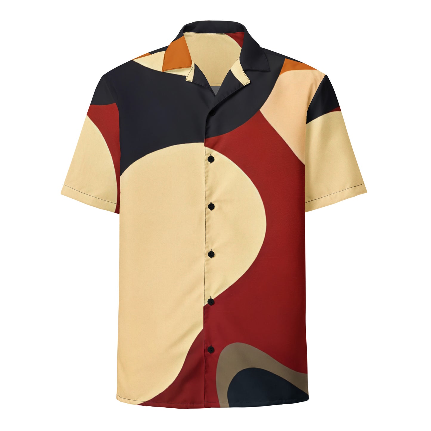 DMV 0747 Retro Art Unisex button shirt