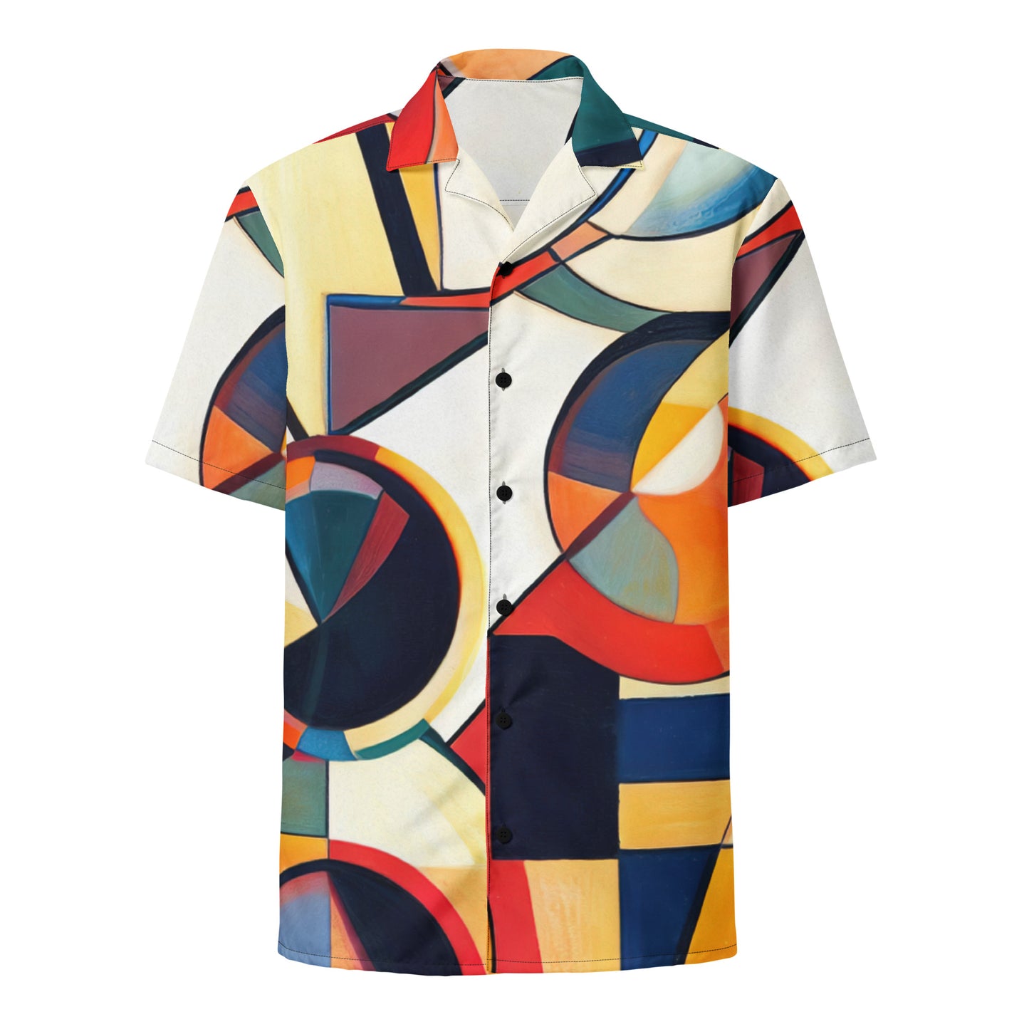 DMV 2119 Abstract Art Unisex button shirt