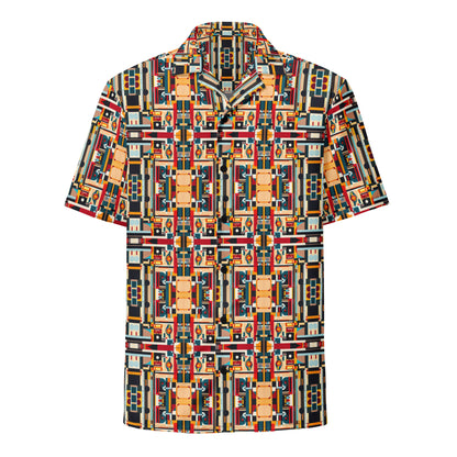 DMV 1705 Chic Boho Unisex button shirt