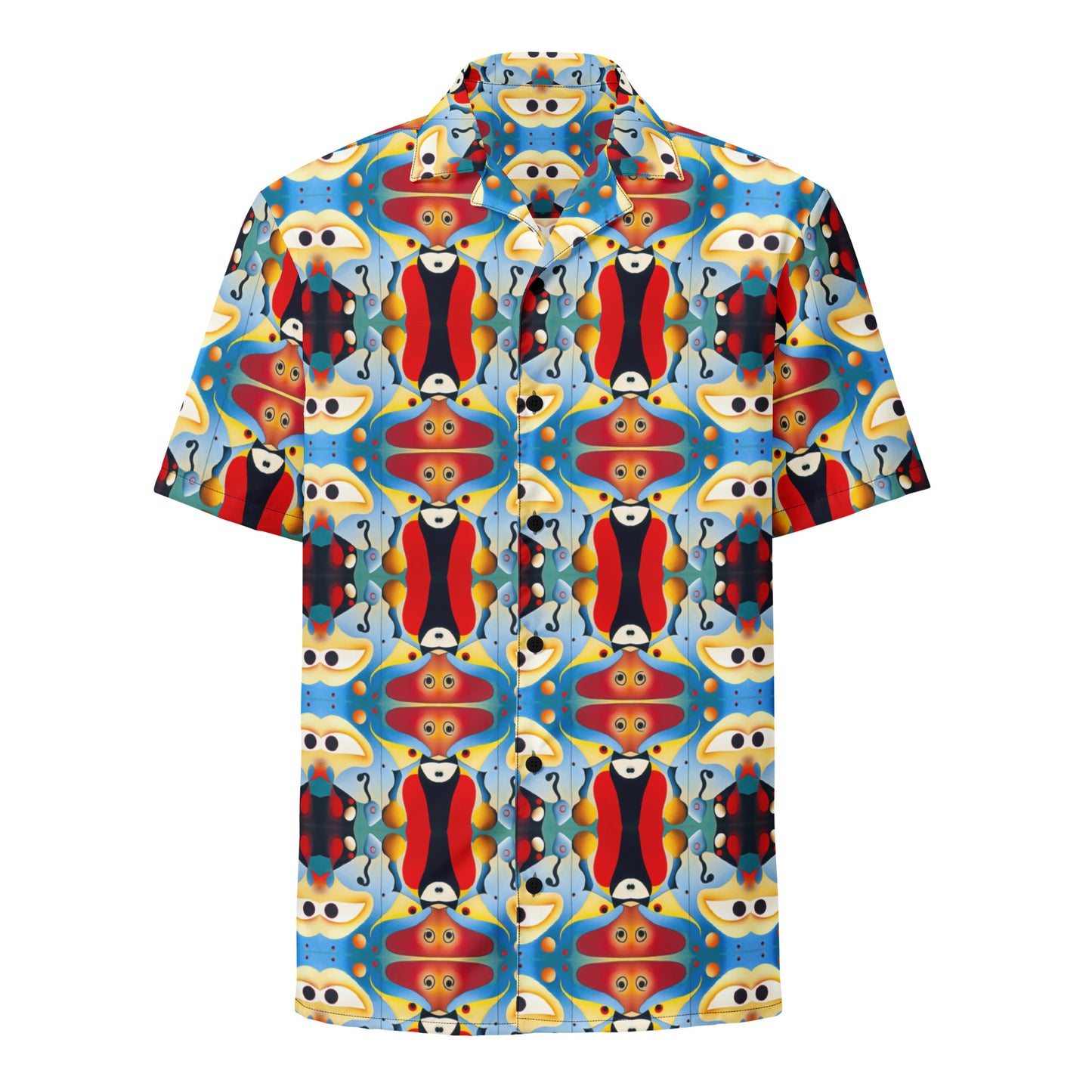 DMV 1017 Vintage Artsy Unisex button shirt