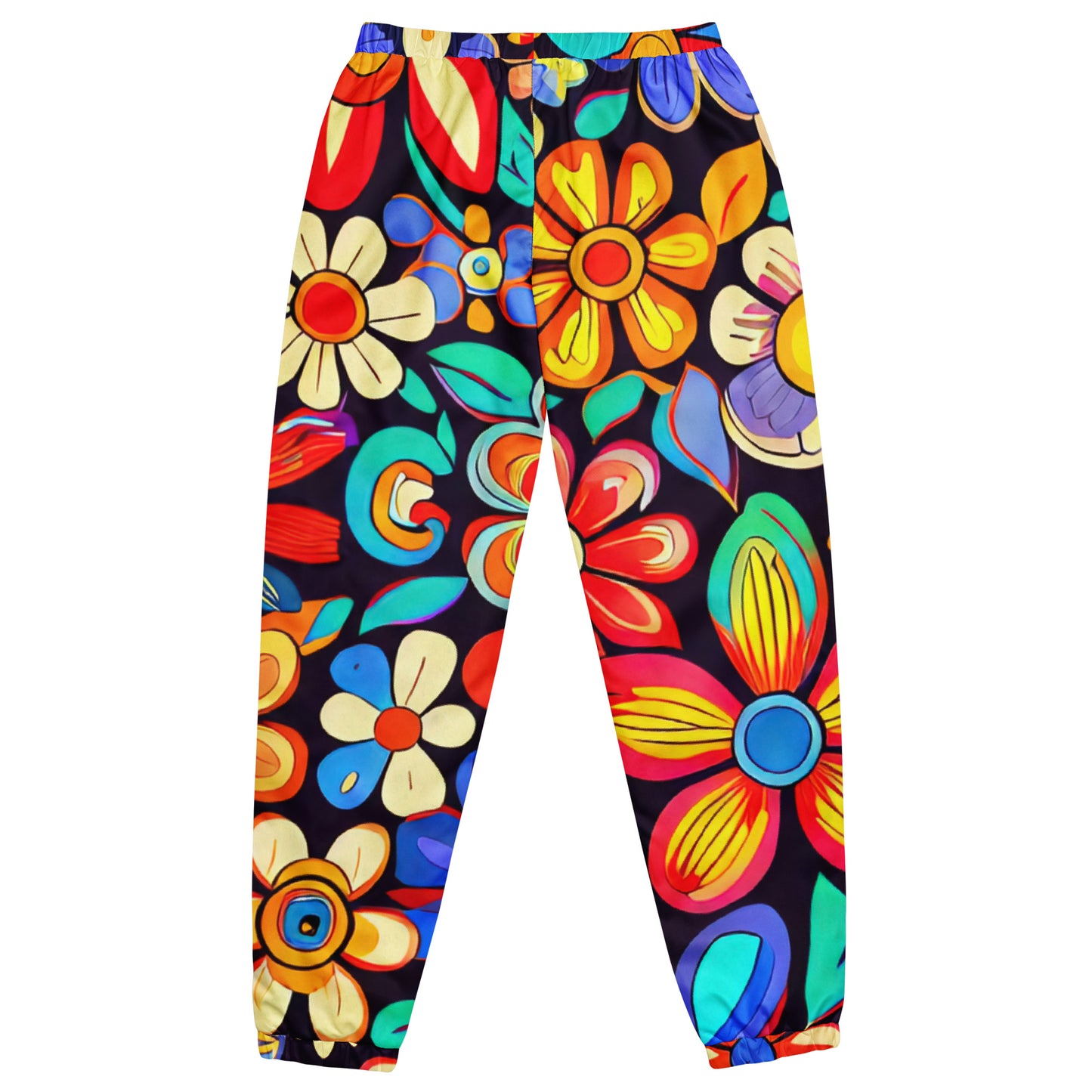 DMV 0257 Floral Unisex track pants