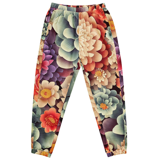 DMV 0031 Floral Unisex track pants