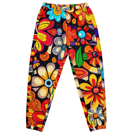 DMV 0018 Floral Unisex track pants