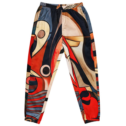 DMV 0214 Retro Art Unisex track pants