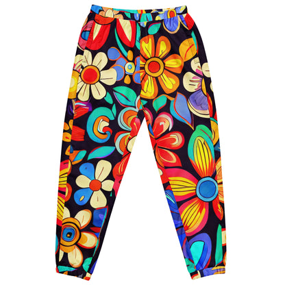 DMV 0257 Floral Unisex track pants