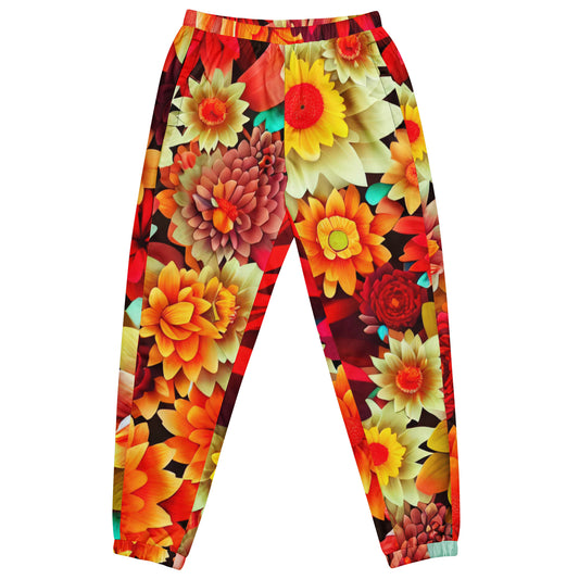 DMV 0419 Floral Unisex track pants