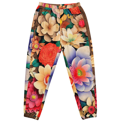 DMV 1154 Floral Unisex track pants