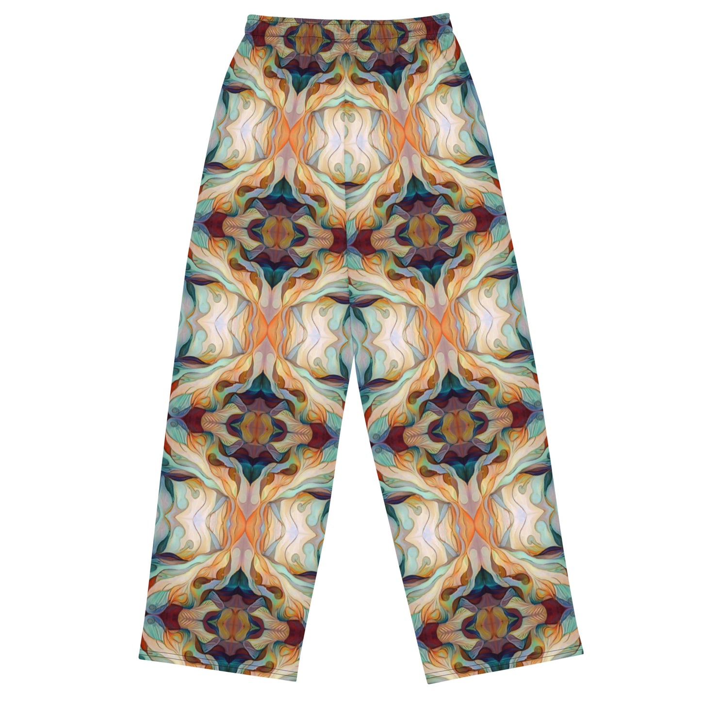 DMV 0273 Chic Boho All-over print unisex wide-leg pants