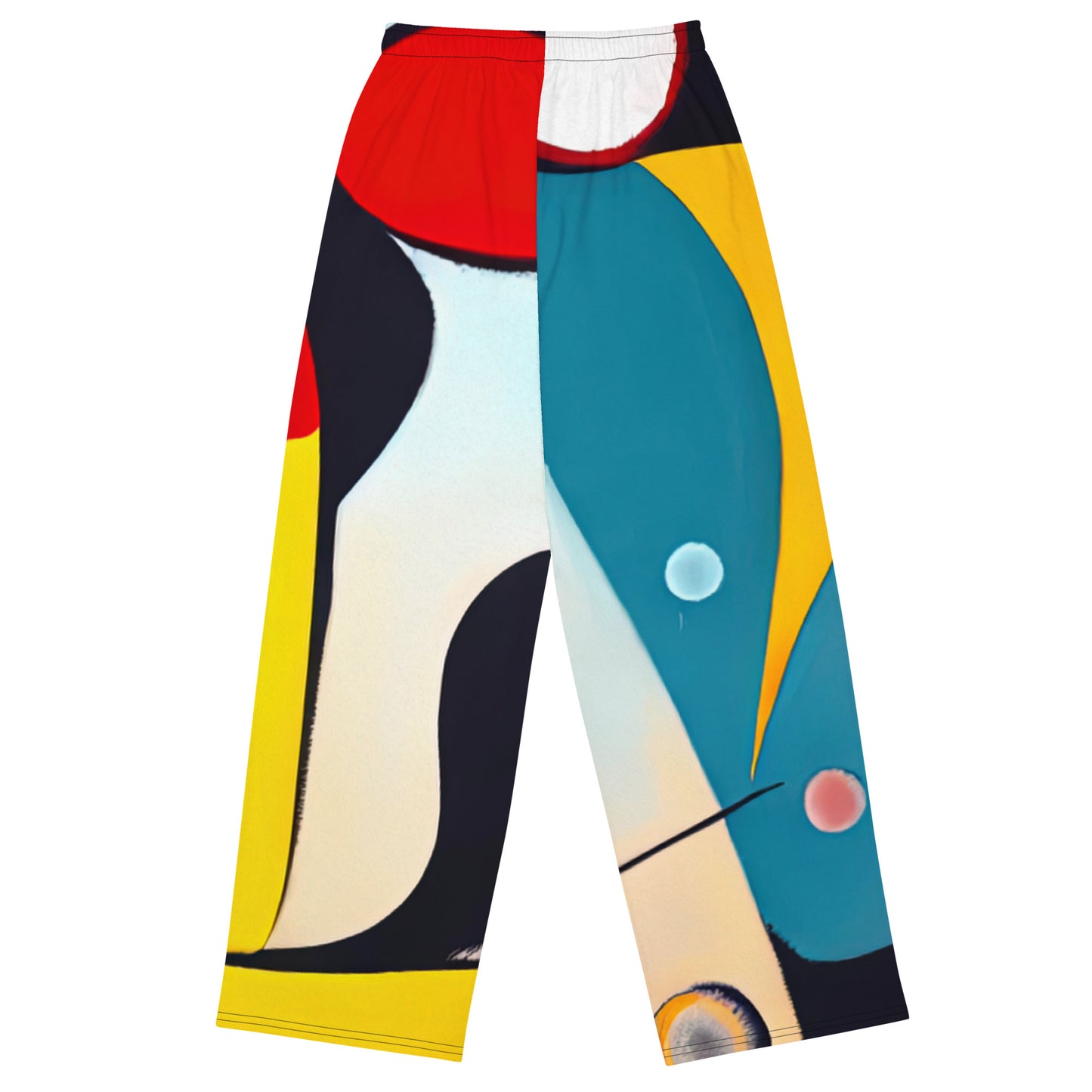 DMV 0037 Retro Art All-over print unisex wide-leg pants