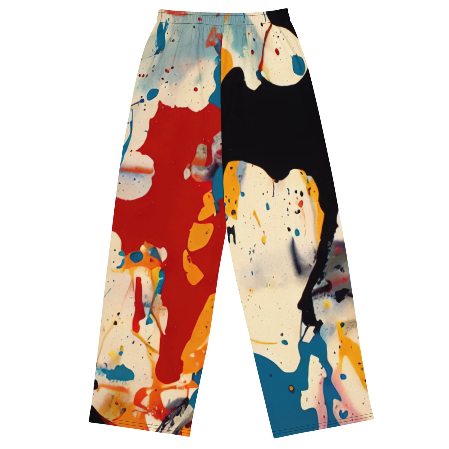 DMV 0085 Avant Garde All-over print unisex wide-leg pants