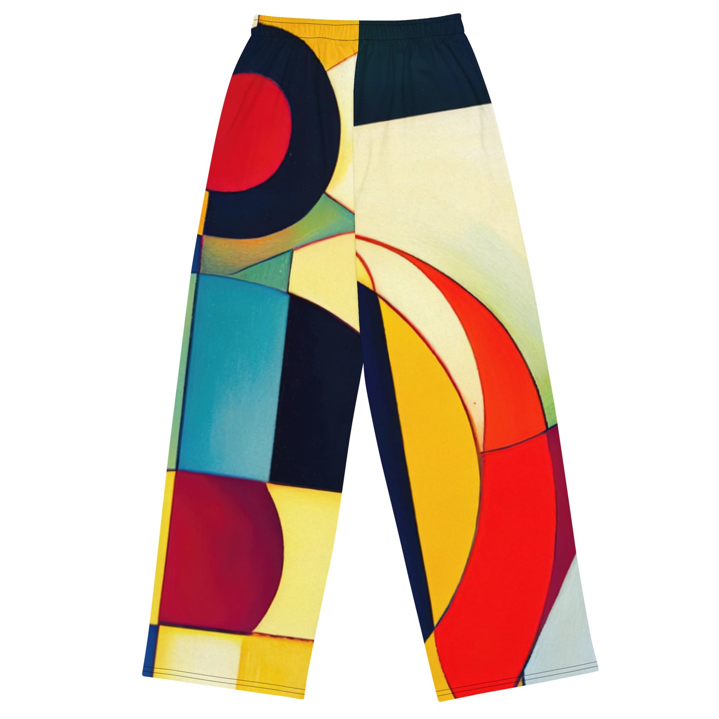 DMV 0024 Abstract Art All-over print unisex wide-leg pants