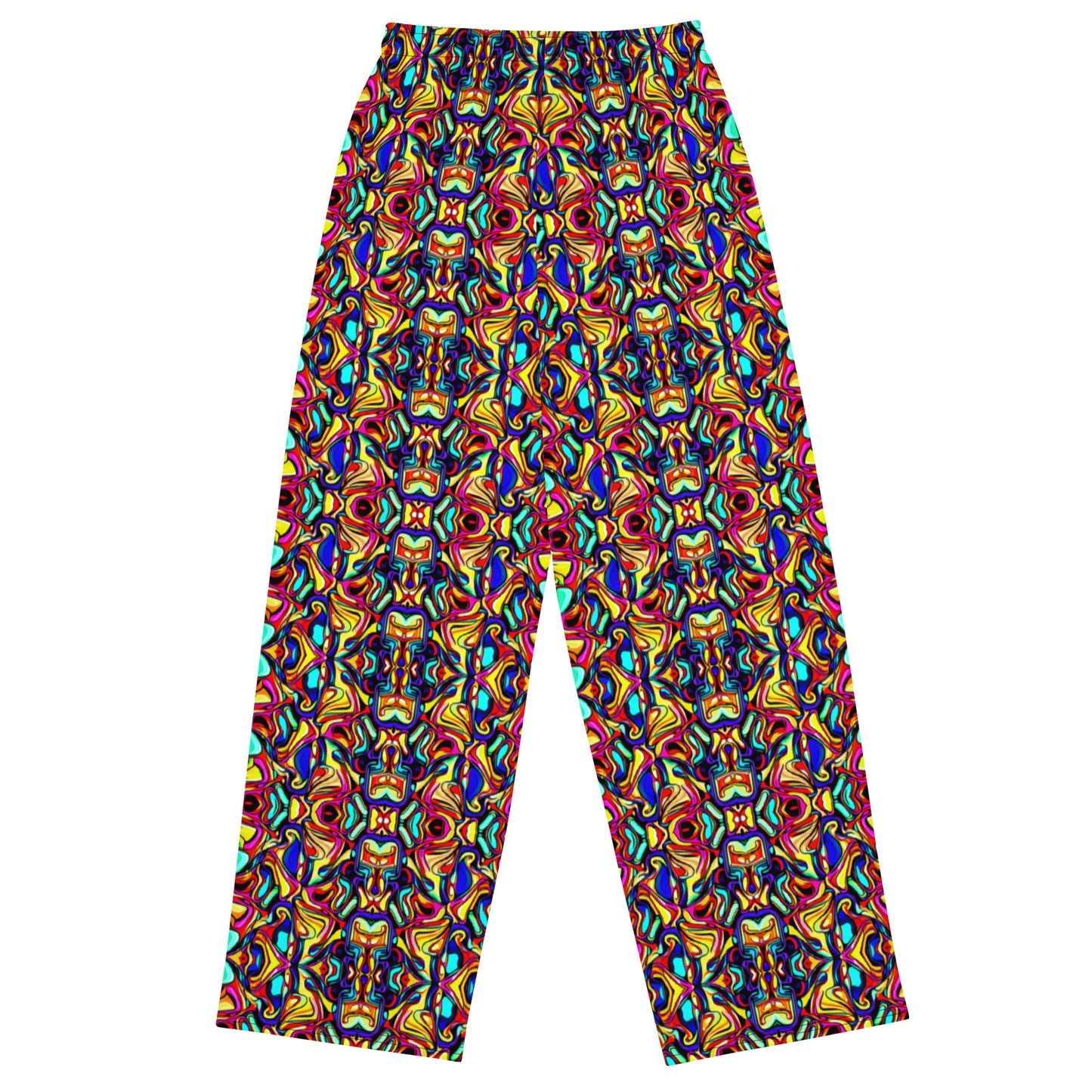 DMV 0045 Psy Artsy All-over print unisex wide-leg pants