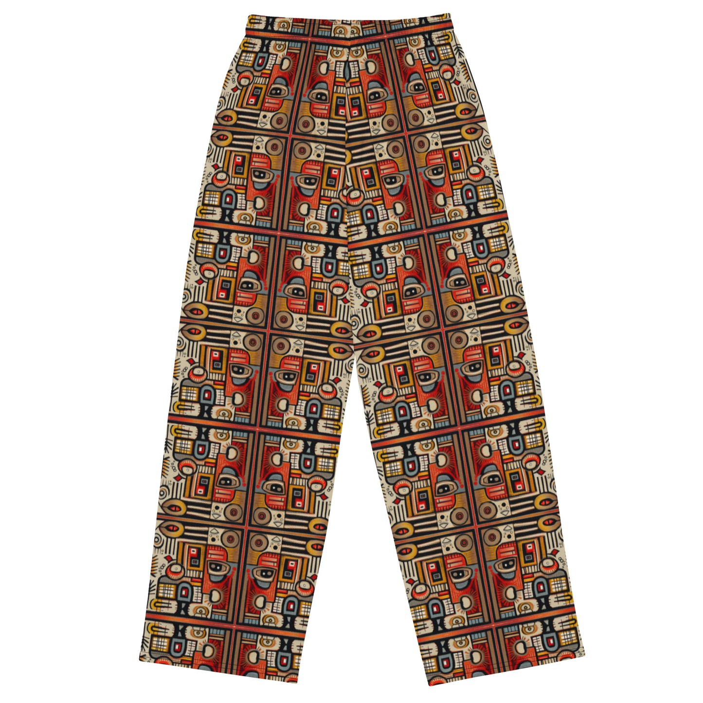 DMV 0073 Classic Boho All-over print unisex wide-leg pants