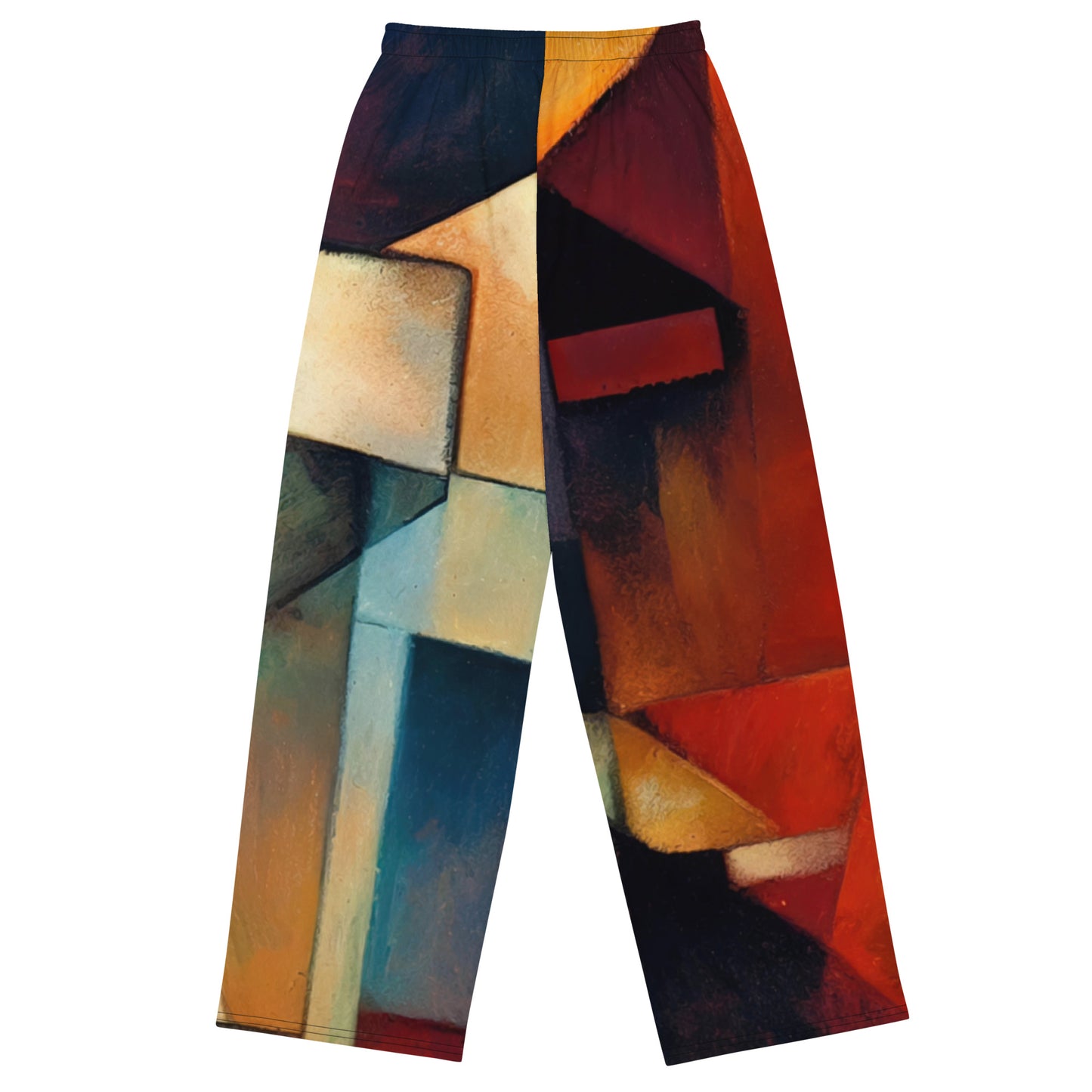 DMV 0053 Abstract Art All-over print unisex wide-leg pants