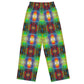 DMV 0077 Avant Garde Artsy All-over print unisex wide-leg pants