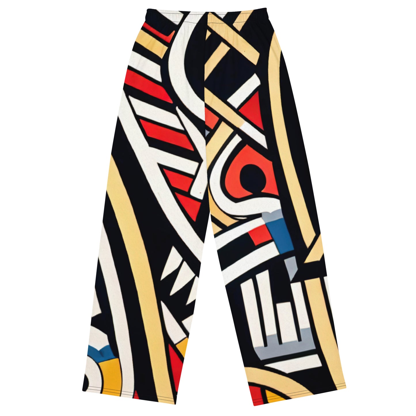 DMV 0001 Boho All-over print unisex wide-leg pants