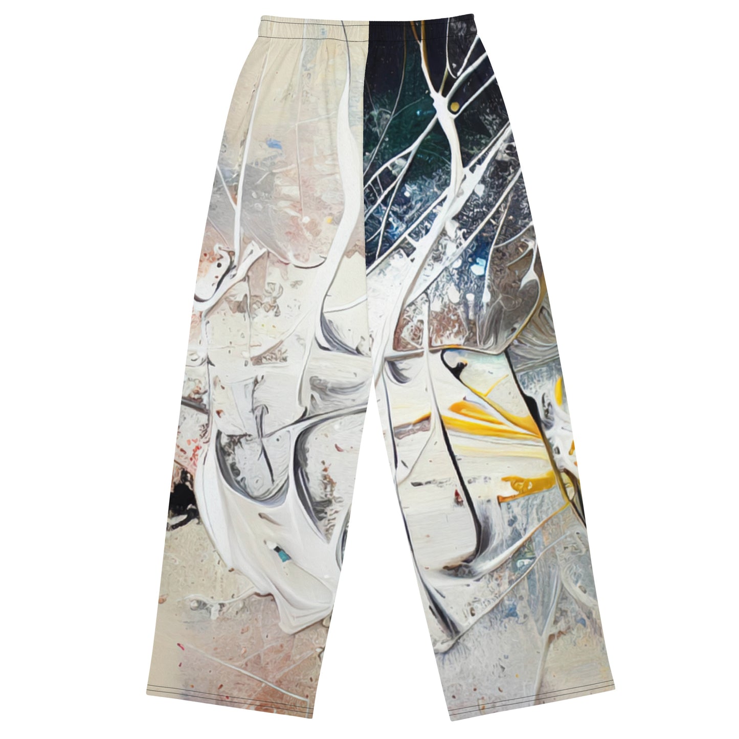 DMV 0240 Avant Garde All-over print unisex wide-leg pants