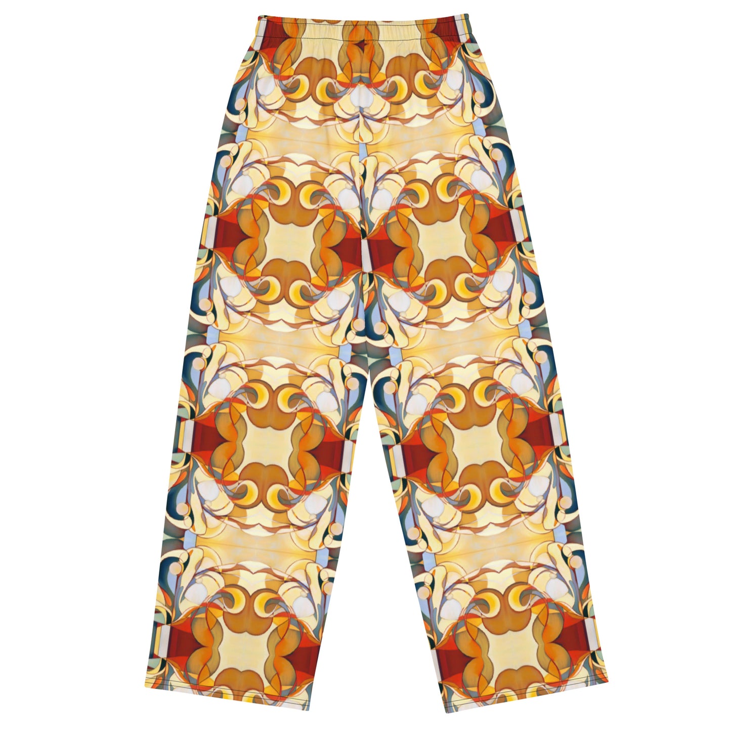 DMV 0089 Chic Boho All-over print unisex wide-leg pants