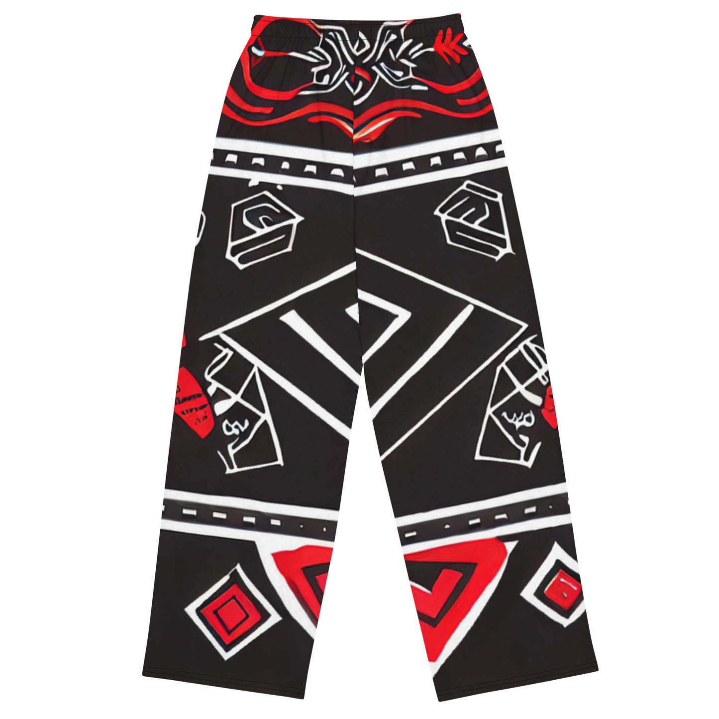 DMV 0090 Boho All-over print unisex wide-leg pants