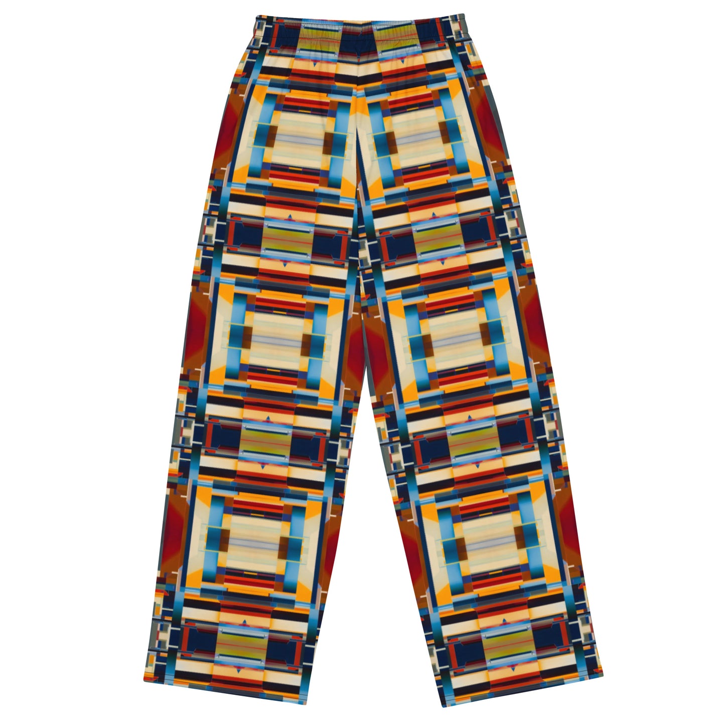 DMV 0244 Geo Boho All-over print unisex wide-leg pants