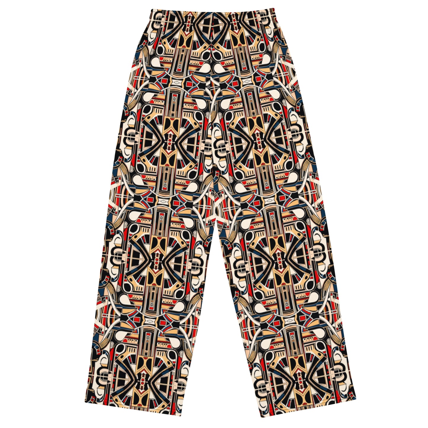 DMV 0078 Chic Boho All-over print unisex wide-leg pants