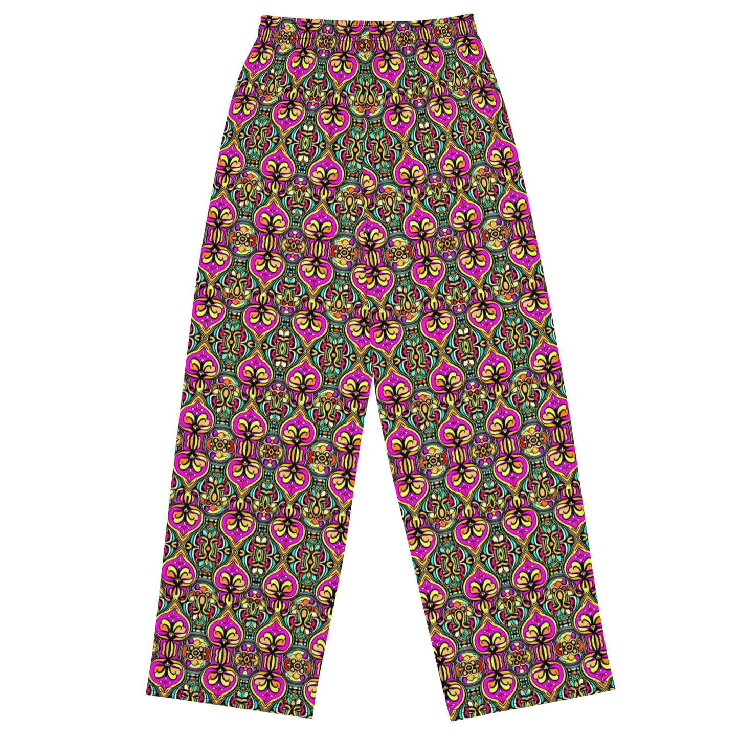 DMV 0239 Psy Artsy All-over print unisex wide-leg pants