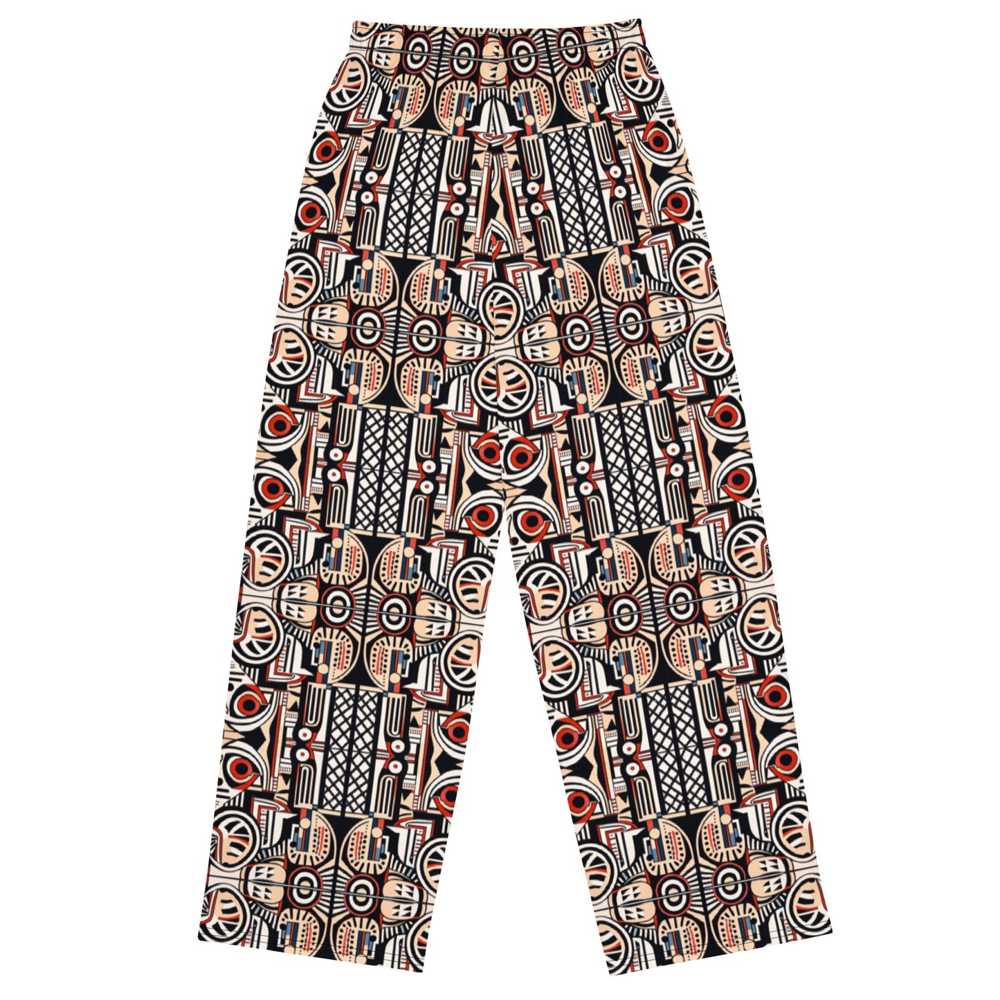 DMV 0274 Chic Boho All-over print unisex wide-leg pants