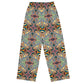 DMV 0213 Conceptual Artsy All-over print unisex wide-leg pants