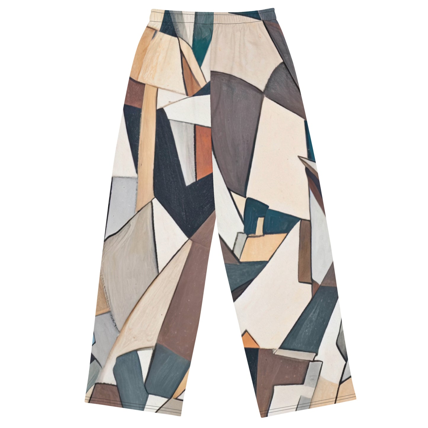 DMV 0264 Abstract Art All-over print unisex wide-leg pants