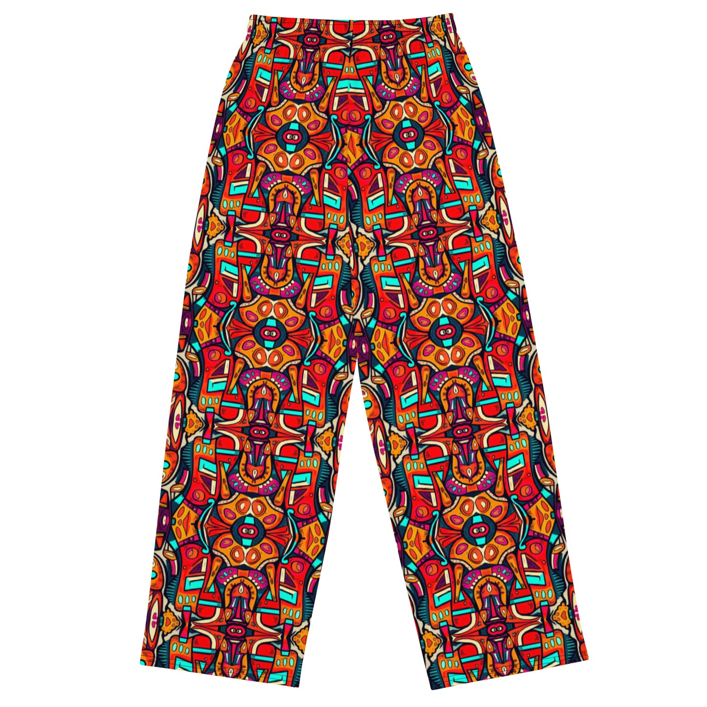 DMV 0110 Psy Artsy All-over print unisex wide-leg pants