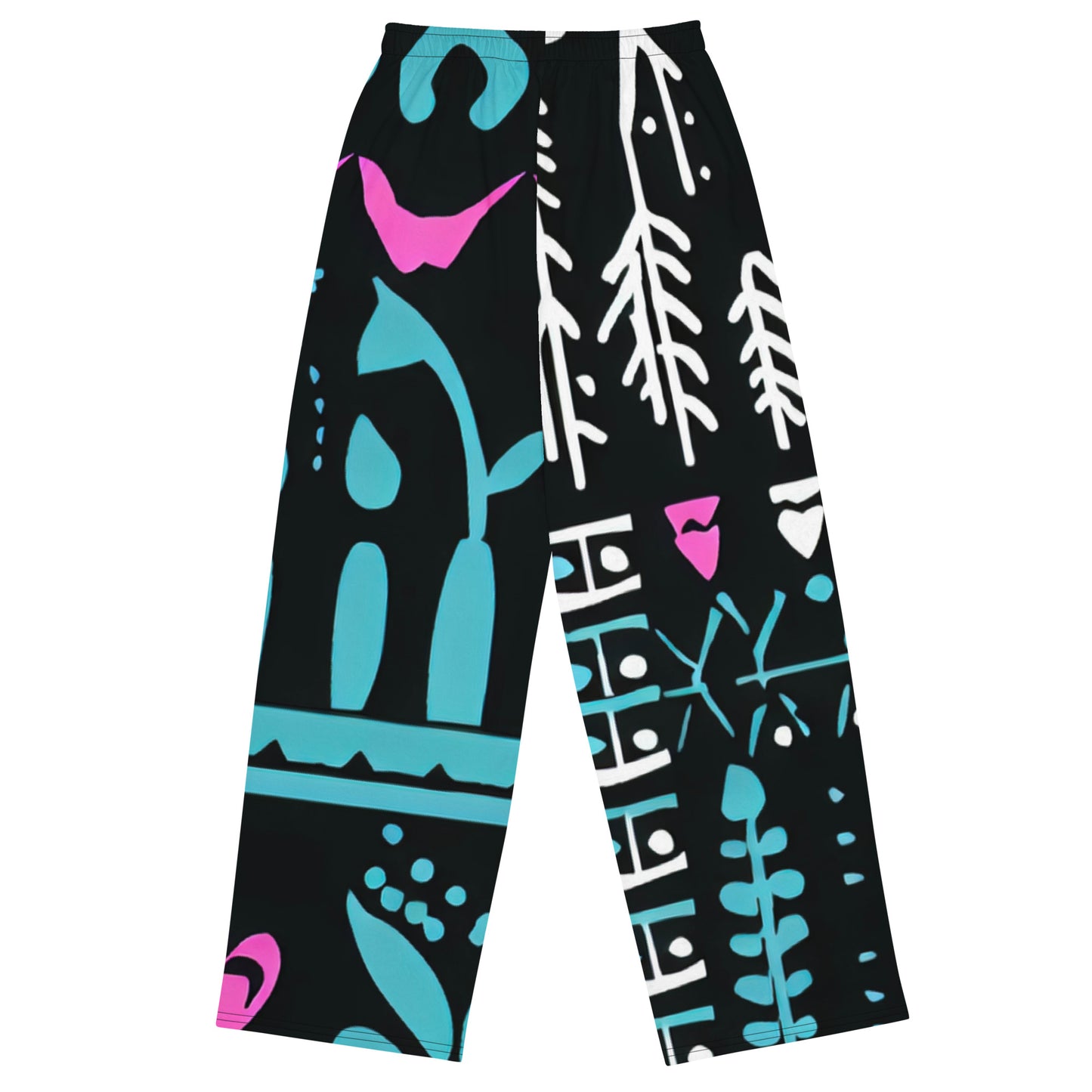 DMV 0122 Boho All-over print unisex wide-leg pants