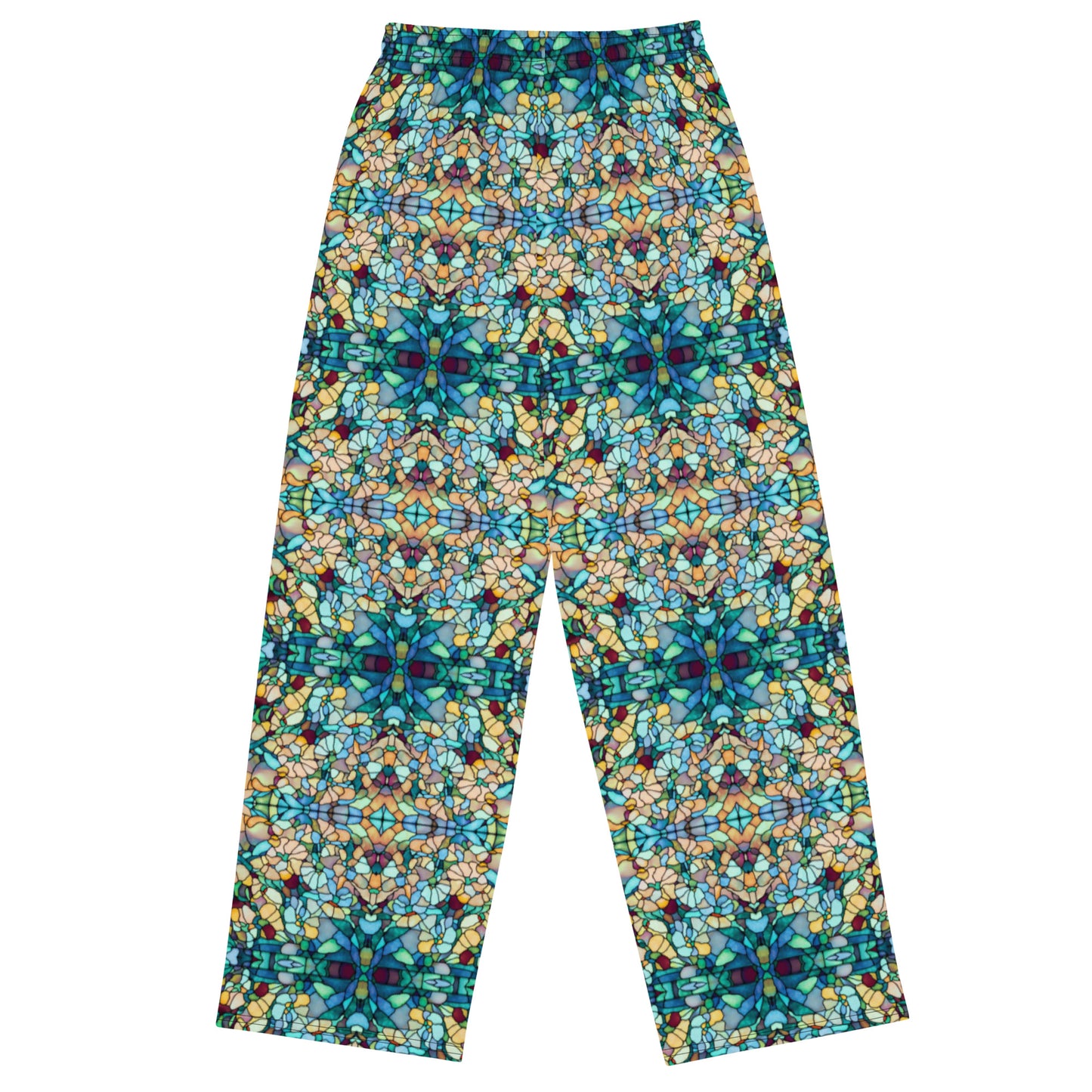 DMV 0254 Chic Boho All-over print unisex wide-leg pants