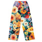 DMV 0146 Floral All-over print unisex wide-leg pants