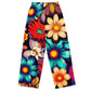 DMV 0197 Floral All-over print unisex wide-leg pants