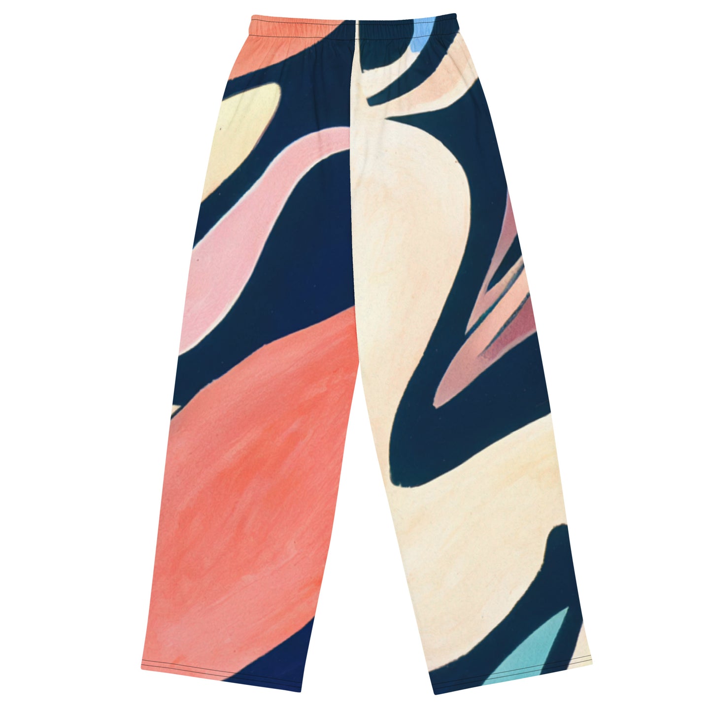 DMV 0175 Abstract Art All-over print unisex wide-leg pants