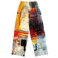 DMV 0263 Avant Garde All-over print unisex wide-leg pants