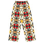 DMV 0204 Vintage Artsy All-over print unisex wide-leg pants