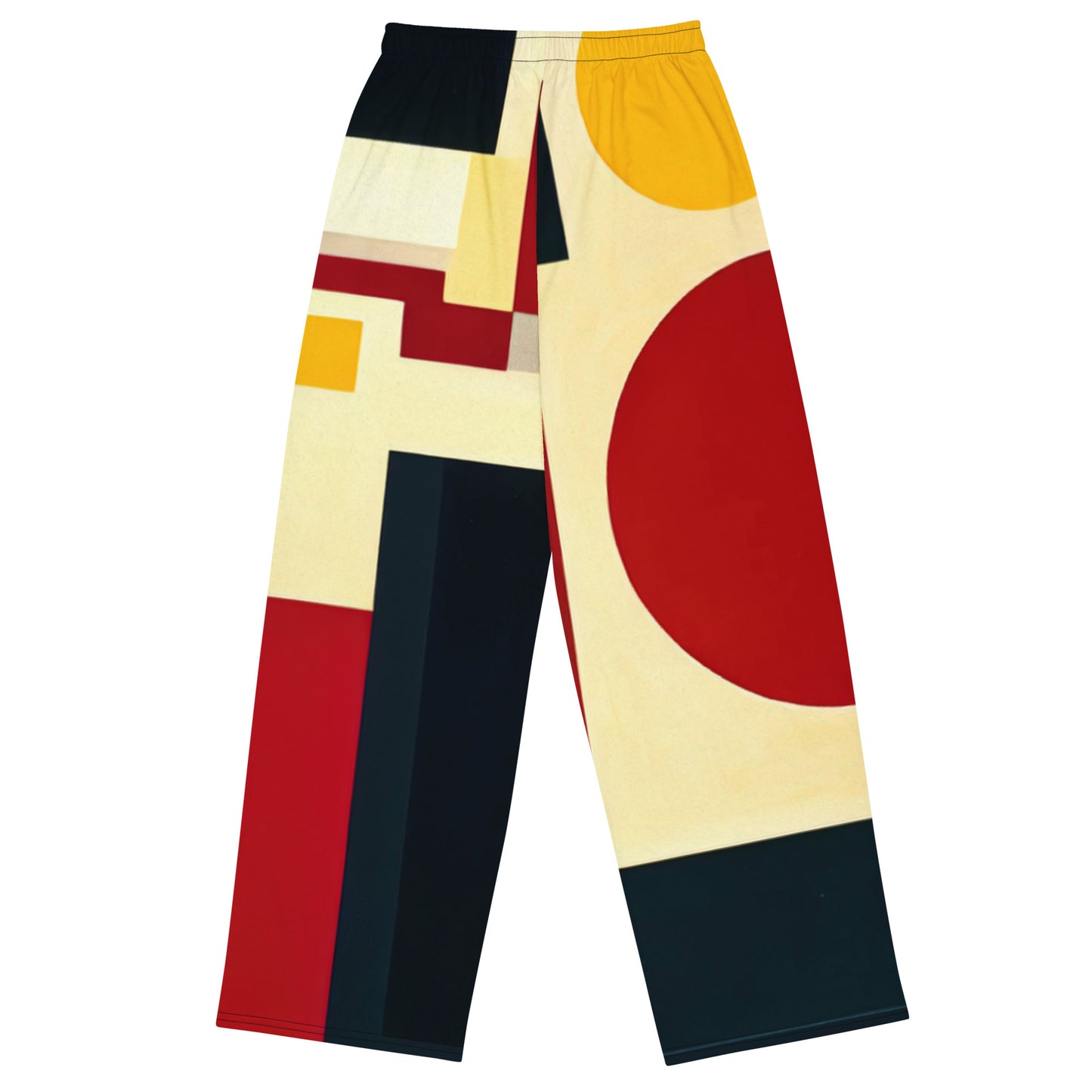 DMV 0205 Abstract Art All-over print unisex wide-leg pants