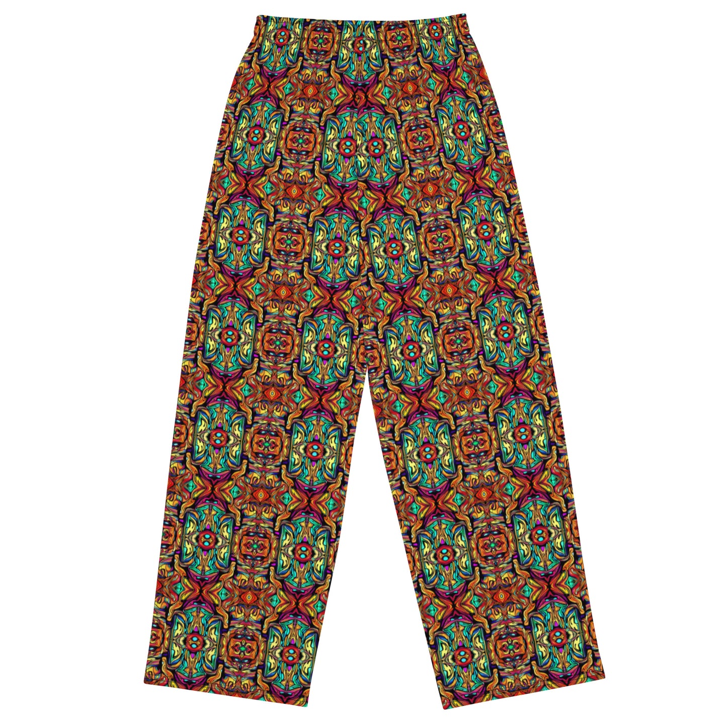 DMV 0200 Psy Artsy All-over print unisex wide-leg pants