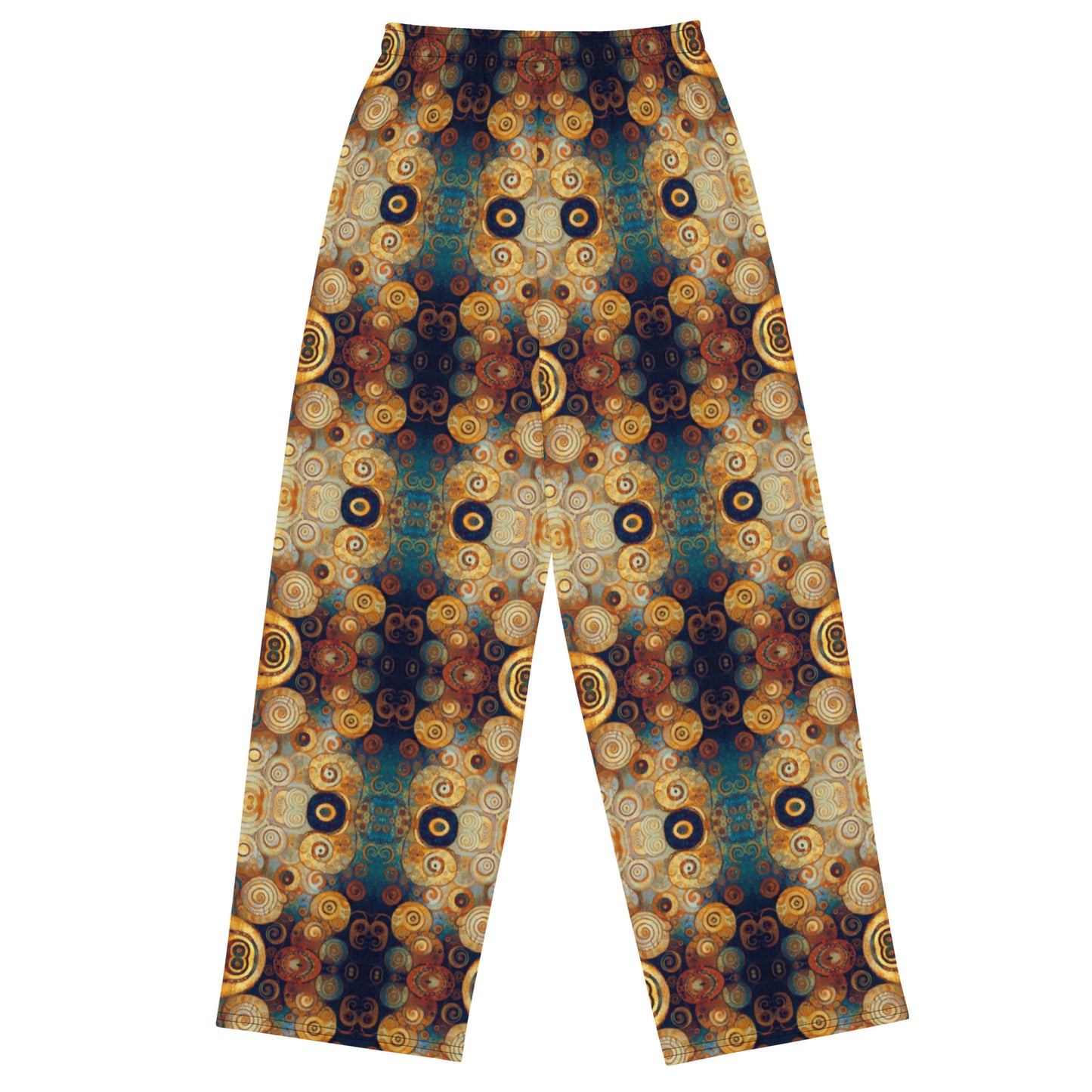 DMV 0183 Chic Boho All-over print unisex wide-leg pants