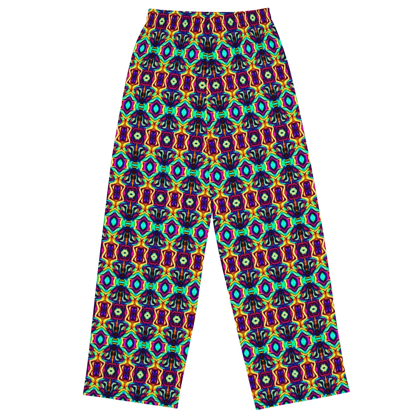 DMV 1465 Psy Artsy All-over print unisex wide-leg pants