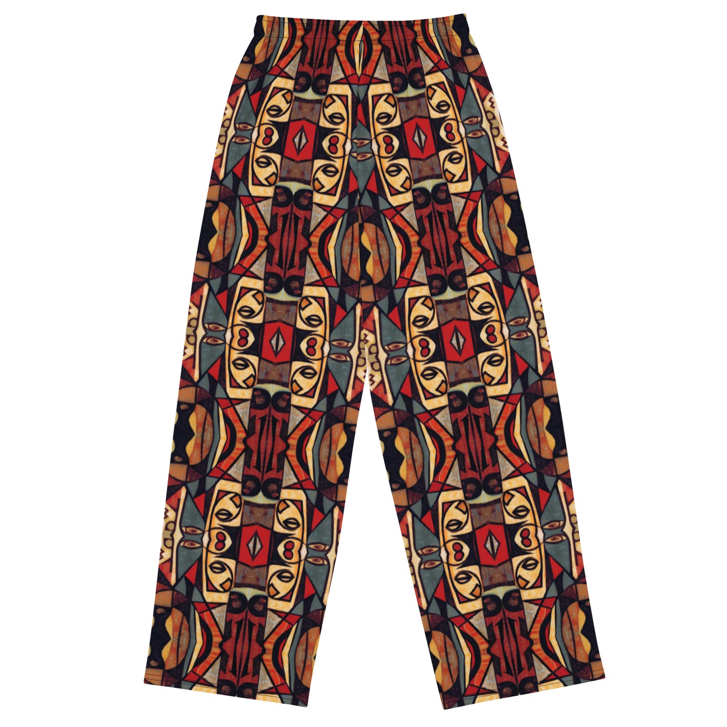 DMV 0174 Classic Boho All-over print unisex wide-leg pants