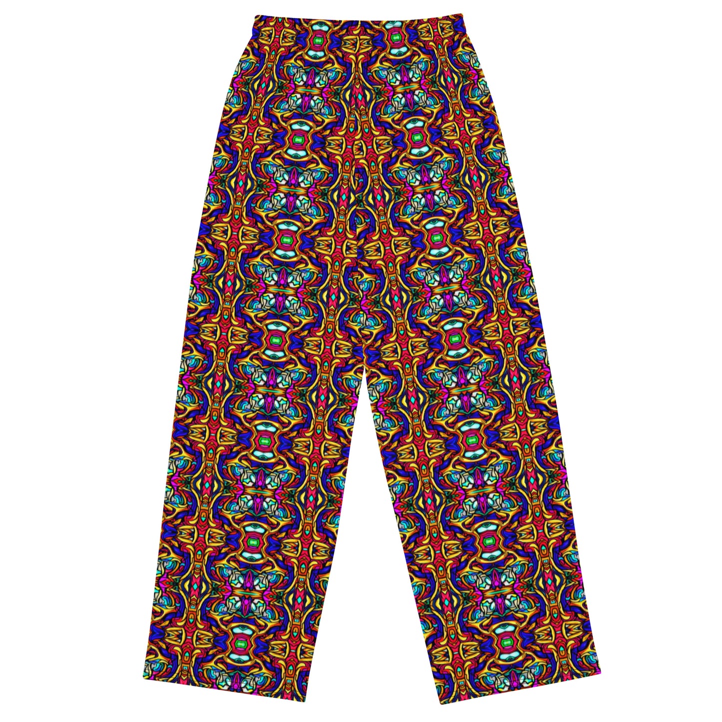 DMV 0190 Psy Artsy All-over print unisex wide-leg pants