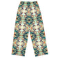 DMV 0408 Chic Boho All-over print unisex wide-leg pants