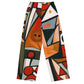 DMV 0522 Retro Art All-over print unisex wide-leg pants